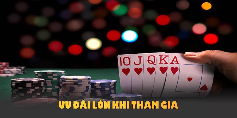 Ưu đãi lớn khi tham gia sảnh game bài QQ88